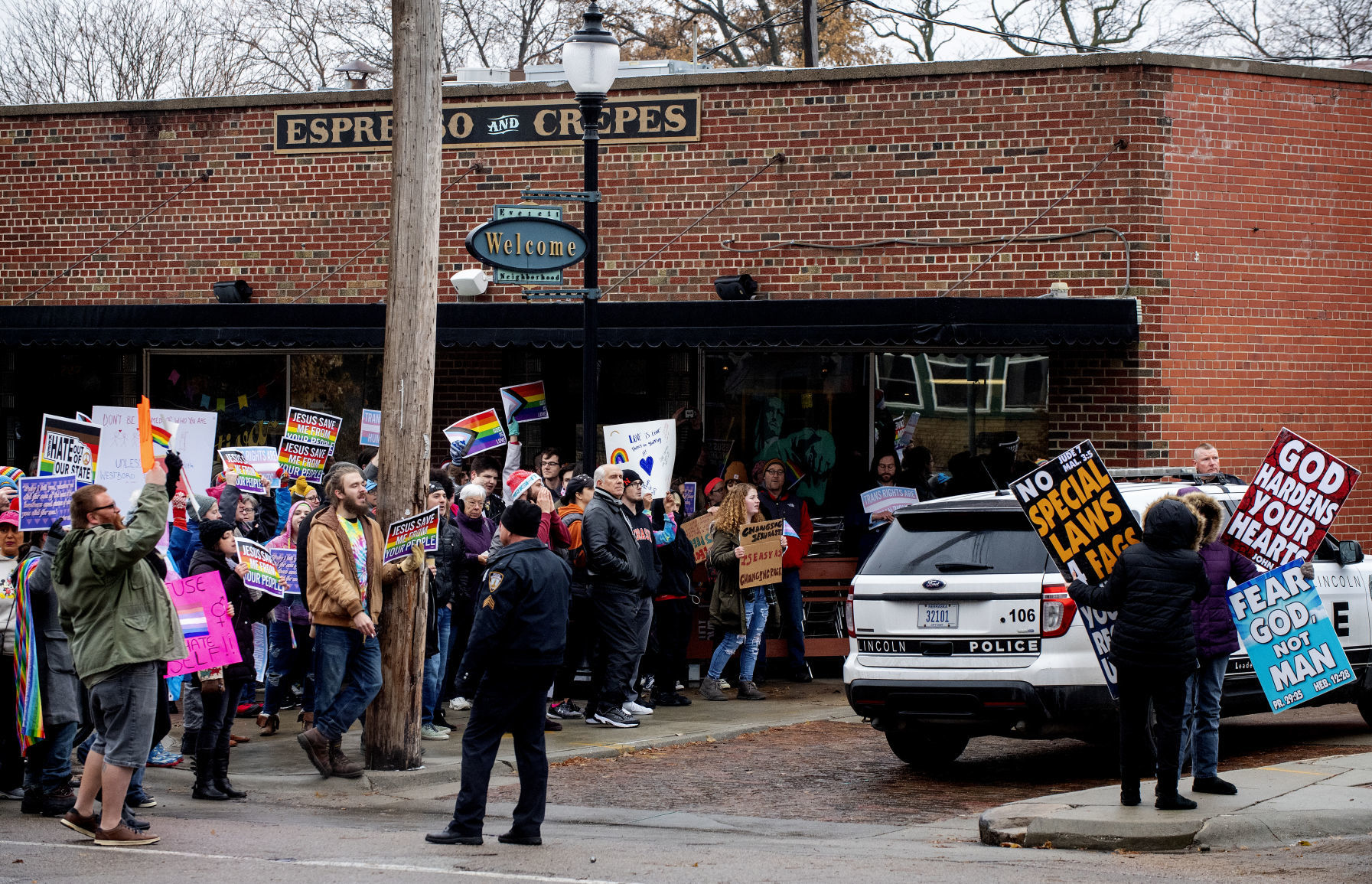 Protest at Cultiva, 11.29